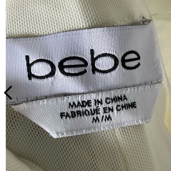 Really cute rare Bebe feather dress - Picture 4 of 5